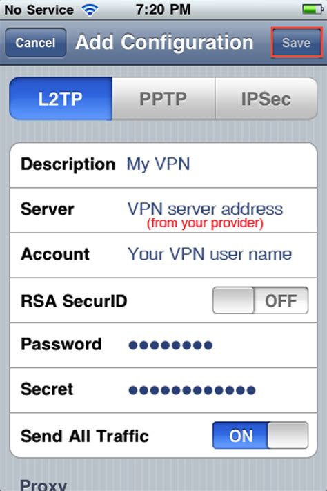 How to setup VPN on iPhone?