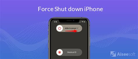 How to shut down iPhone?