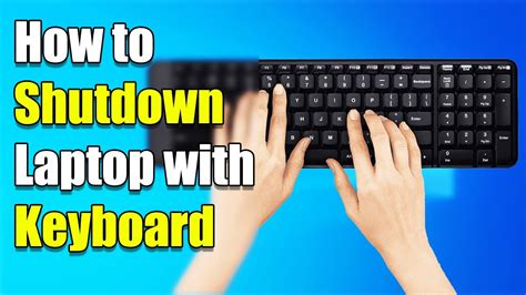 How to shut down laptop?