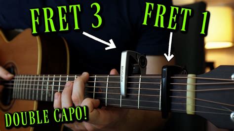 How to simulate a capo?