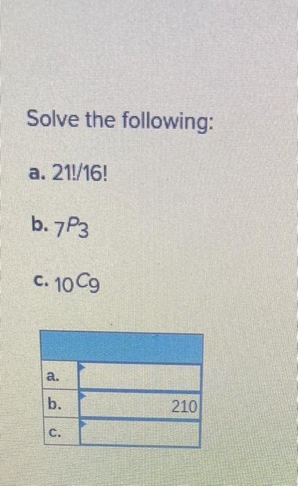 How to solve 7p3?