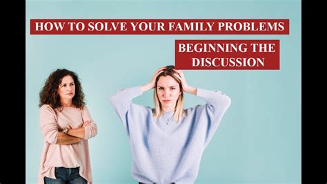 How to solve family problems?