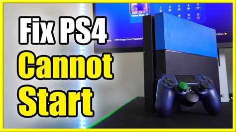 How to start PS4?