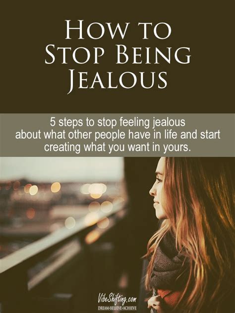 How to stop feeling jealous?