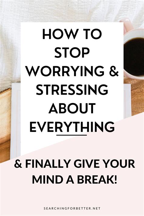 How to stop stressing?