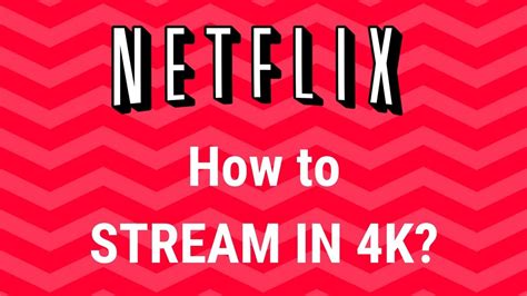 How to stream in Netflix?