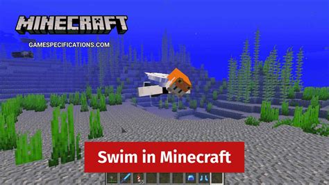 How to swim in Minecraft?