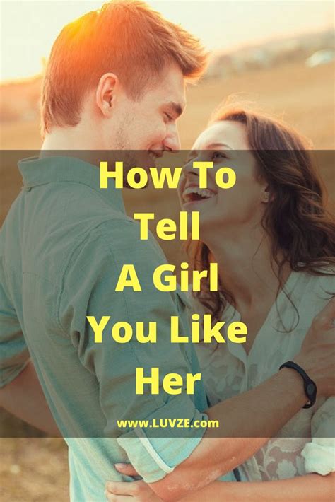 How to tell a girl I love you?