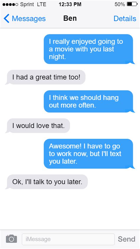 How to tell someone you have feelings for them over text examples?