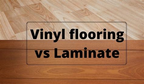 How to tell the difference between luxury vinyl and laminate?