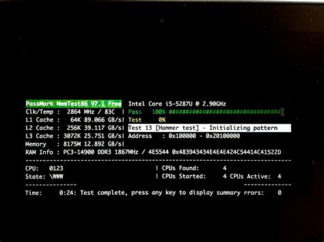 How to test RAM with memtest86?