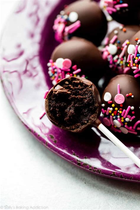 How to thin chocolate for cake pops?
