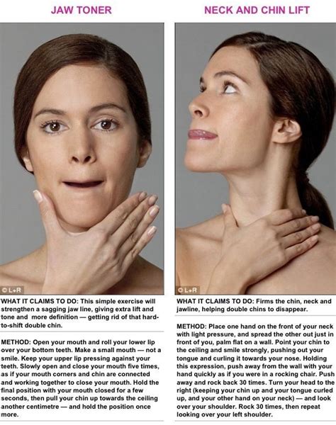 How to tighten jawline facial yoga?