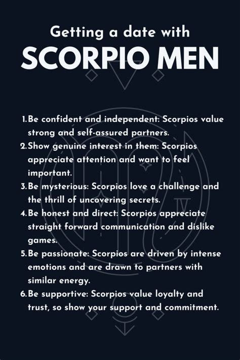How to touch a Scorpio man?