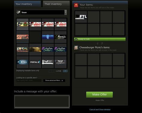 How to trade games on Steam?