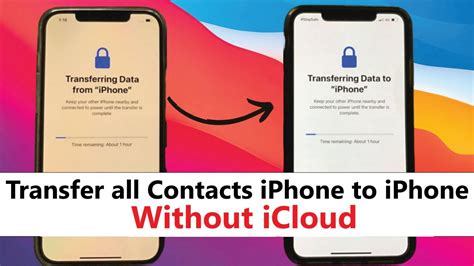 How to transfer all Contacts from iPhone to iPhone without iCloud or computer?