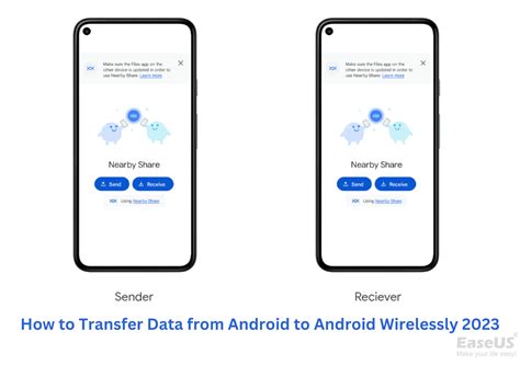 How to transfer data from Android to Android without Smart Switch?