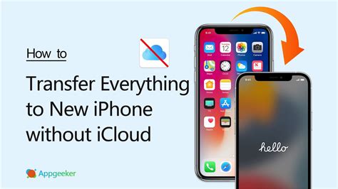 How to transfer everything from Android to iPhone without iCloud?