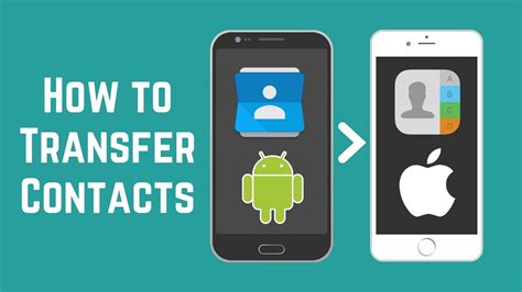 How to transfer iPhone contacts to Android?