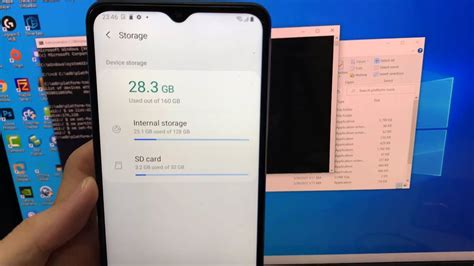 How to transfer internal storage to SD card in Samsung A12?