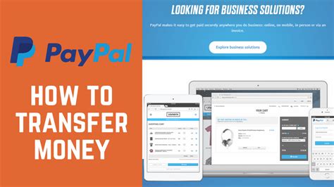 How to transfer money to PayPal?