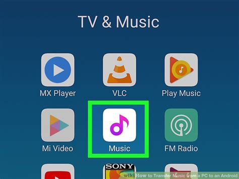 How to transfer music from PC to Android without USB?