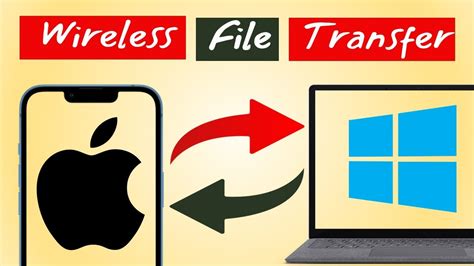 How to transfer photos from iPhone to windows laptop wirelessly?