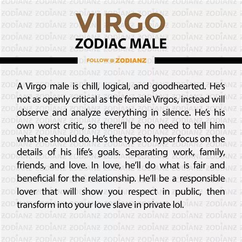 How to treat a Virgo man?