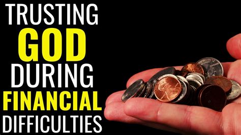 How to trust God during financial stress?