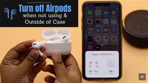 How to turn off AirPods?