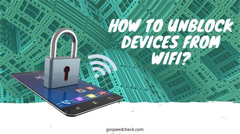 How to unblock Wi-Fi?