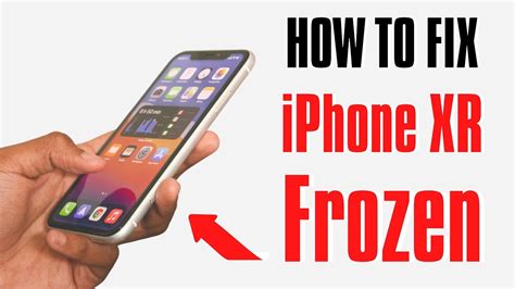 How to unfreeze iPhone?