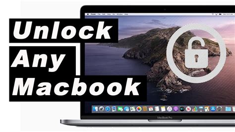 How to unlock MacBook?