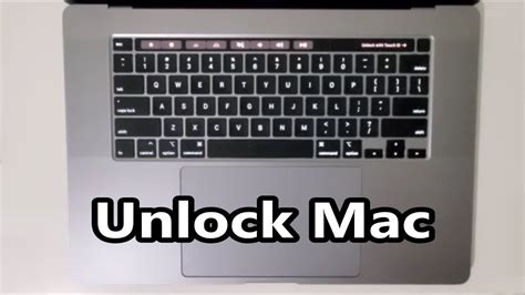 How to unlock my Macbook?