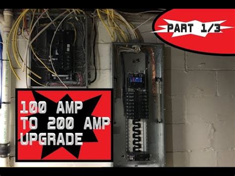 How to upgrade 100 to 200 amps?