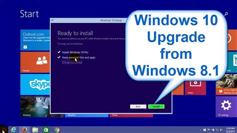 How to upgrade from Windows 8.1 to Windows 10 2023?
