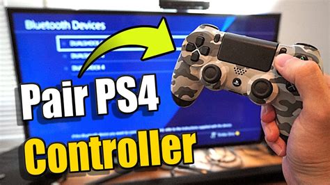 How to use 2 controllers on PS4?