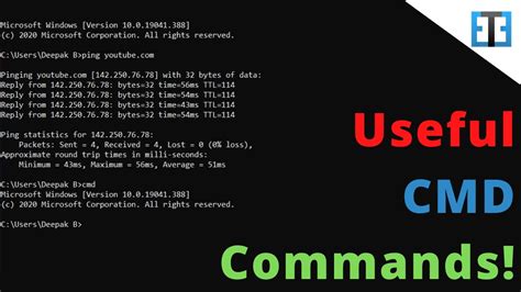 How to use CMD commands?