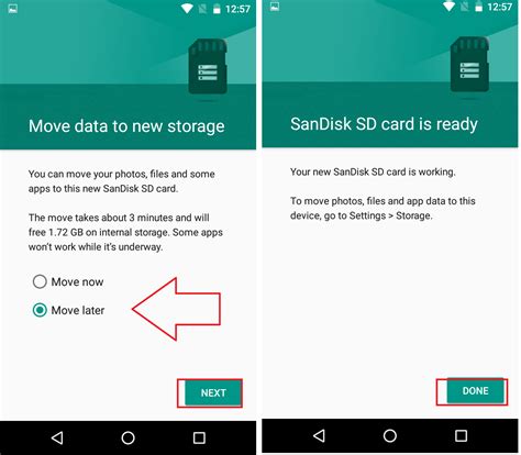 How to use SD card as internal storage Android?