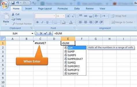 How to use a formula in Excel?