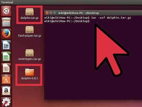 How to use tar file Ubuntu?