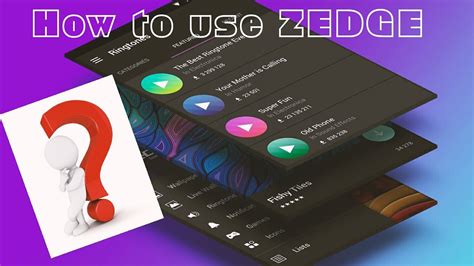 How to use the Zedge?