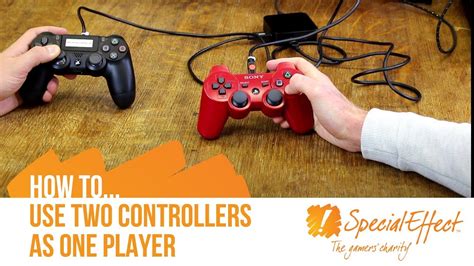 How to use two controllers on one PS4?