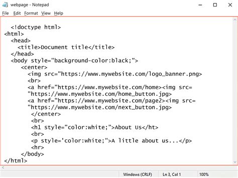 How to write HTML code?