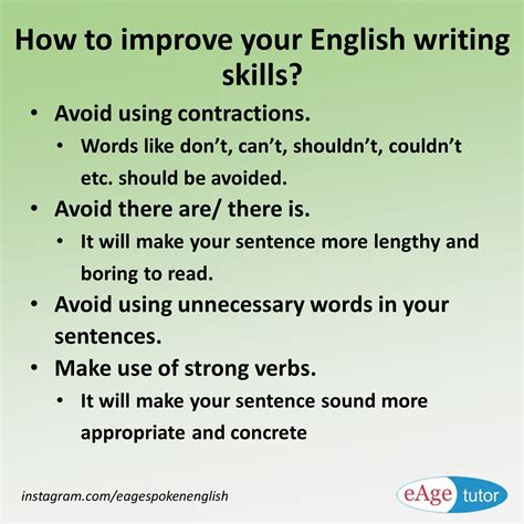 How to write better English?