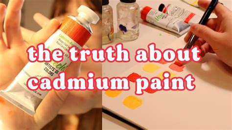 How toxic are cadmium oil paints?