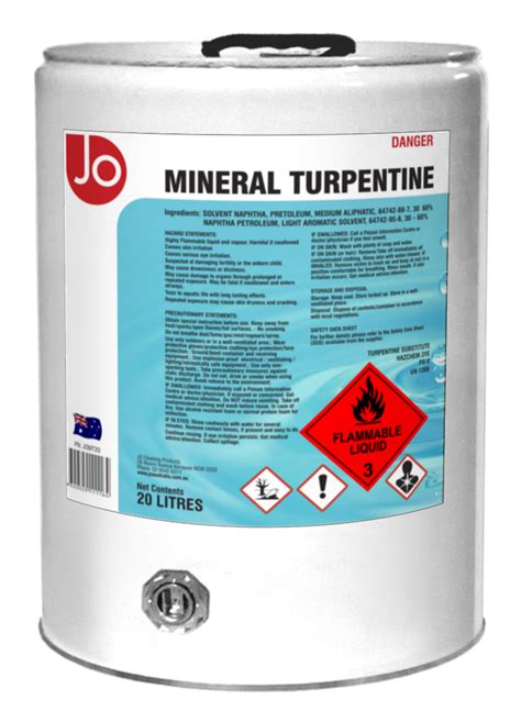 How toxic is mineral turpentine?