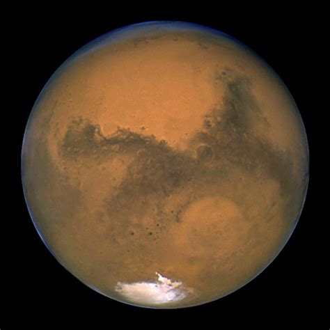 How was Mars named?