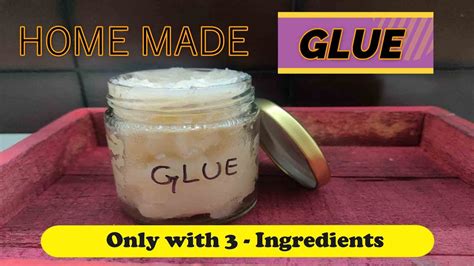 How was glue made in the 1800s?