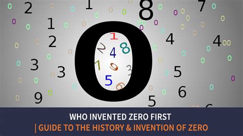 How was zero invented?